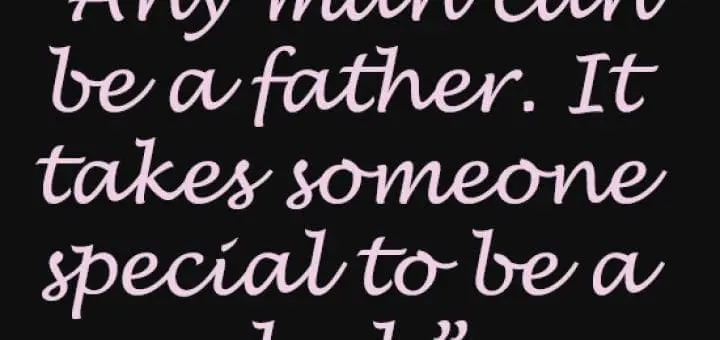 Tribute to Fathers