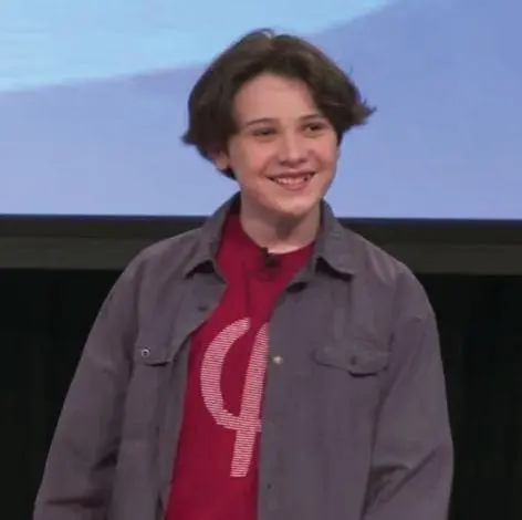 Jacob Barnett smiling.