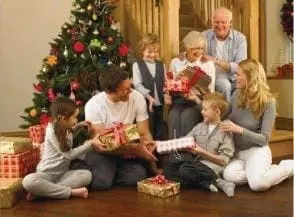 Let your family celebrate you and enjoy the holidays!