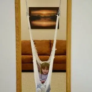 Rainy Day Indoor net swing