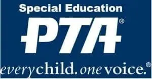 Special Education PTA logo with the tagline "everychild. one voice.