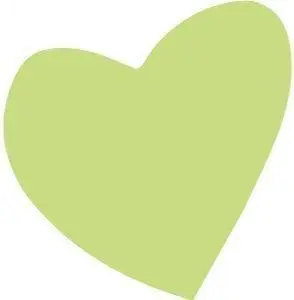Light green heart