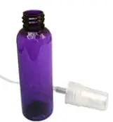 Fine mist atomizer sprayer bottle