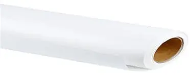 Roll of white kraft paper