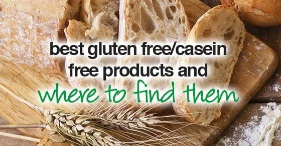 Best gluten free/casein free products and where to find them