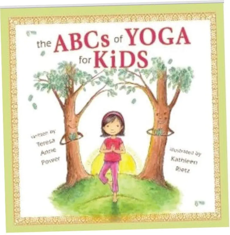 The ABCs of Yoga for Kids book cover illustration