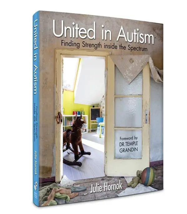 United in Autism: Finding Strength inside the Spectrum by Julie Hornok book cover.