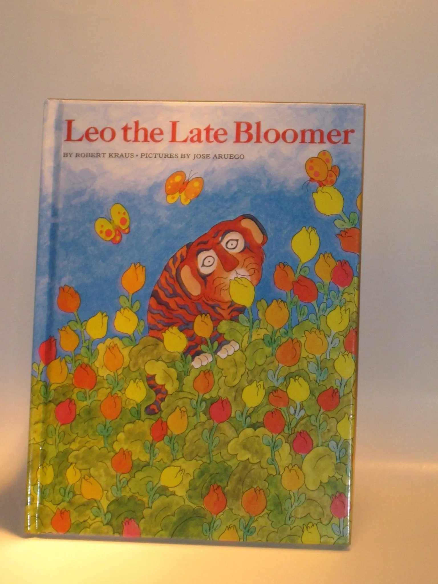 Leo the Late Bloomer book cover illustration