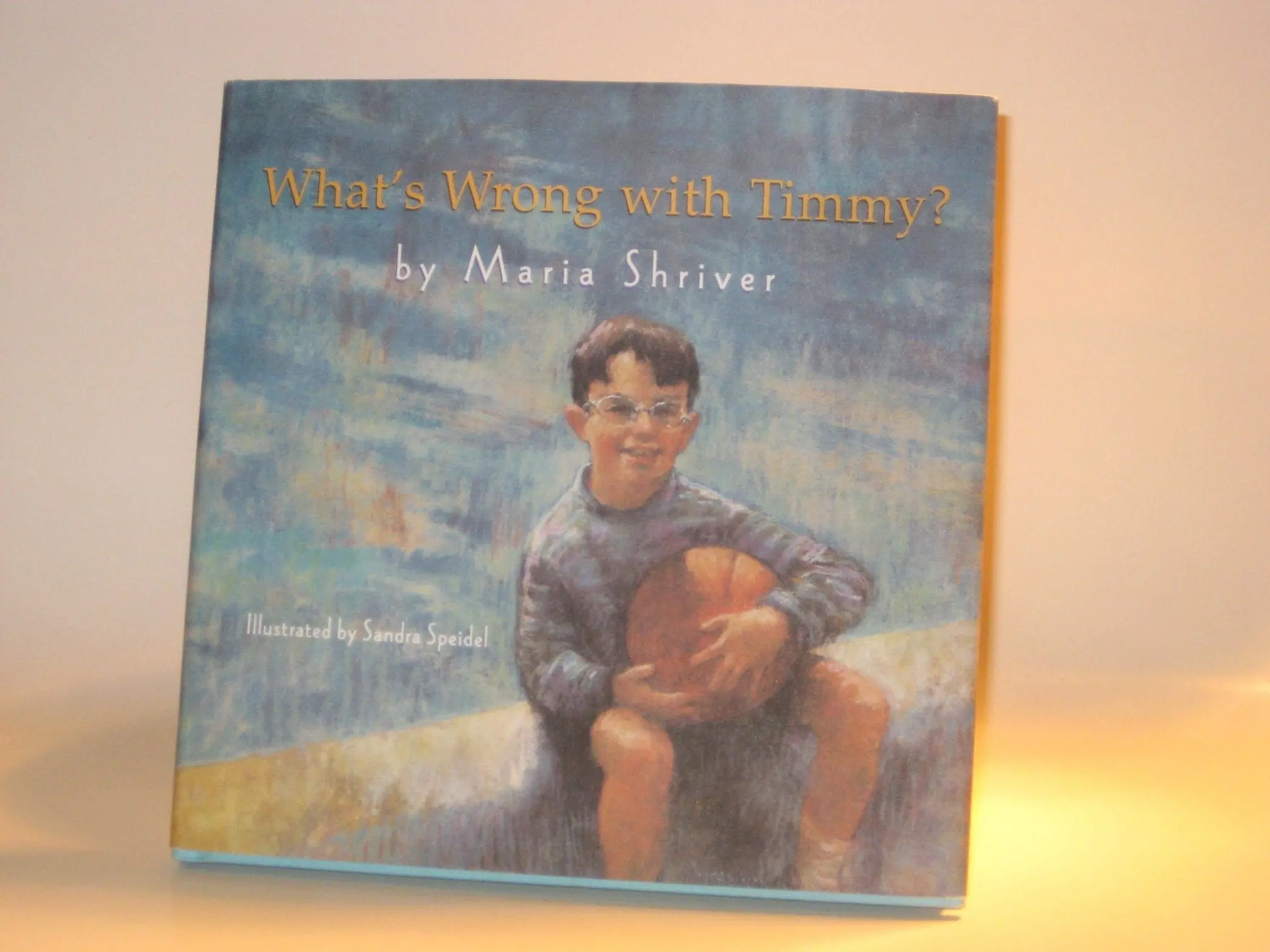 What's Wrong with Timmy?" book cover art by Maria Shriver.
