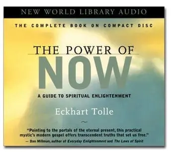 The Power of Now CD cover by Eckhart Tolle.