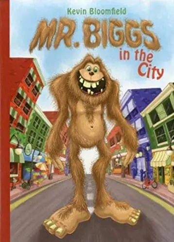 Mr. Biggs in the City book cover illustration by Kevin Bloomfield