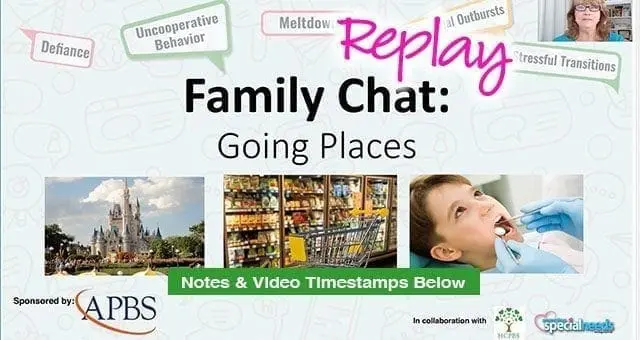 Family Chat Going Places: Improving Outings with Positive Behavior Supports