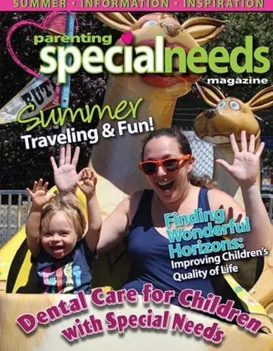 Parenting Special Needs Magazine May/June cover issue 2019