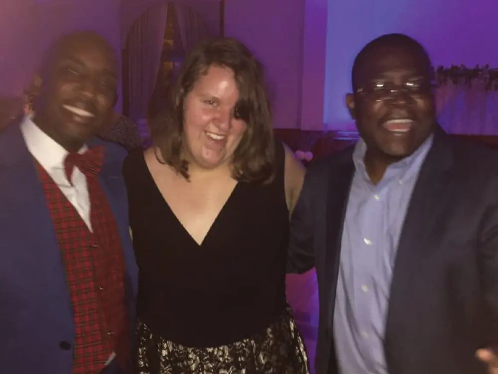 Kailee Snellgrove attending her cousin, Joshua’s, wedding in Delaware
