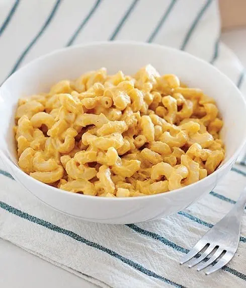 Bowl of macaroni and cheese