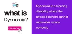What is Dysnomia