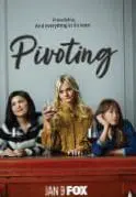Pivoting movie poster featuring three women with wine glasses.