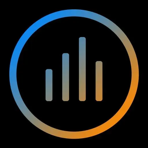 myNoise app icon with sound bars inside a gradient circle.