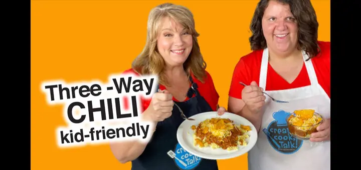 Create, Cook, Talk Three-Way Chili (Kid-Friendly)