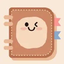 Mininote app icon with a cute character and diary-like cover.