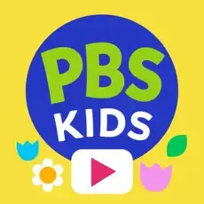 PBS Kids logo with a play button overlay