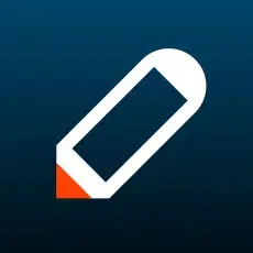 VDWrite app icon with a stylized pencil