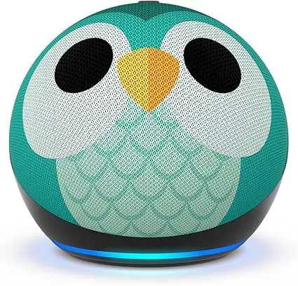 Echo Dot Kids (newest model) with owl design