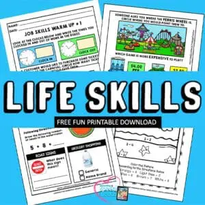 Life Skills Activity Pack Download
