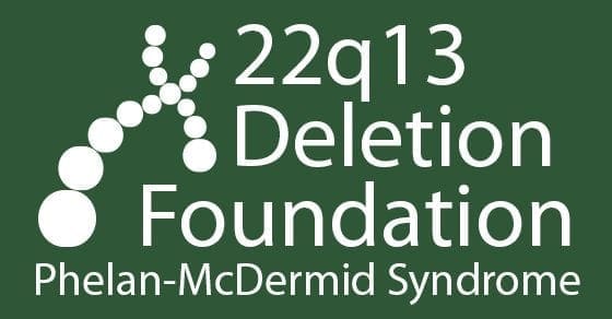 Logo for the 22q13 Deletion Foundation, Phelan-McDermid Syndrome.