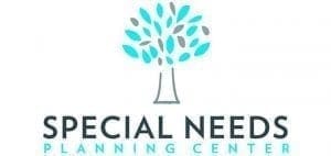 Logo for Special Needs Planning Center with a tree.
