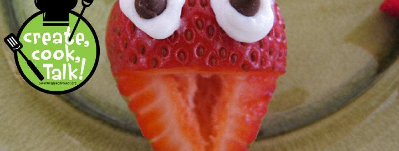 Cooking with Kids: Strawberry Heads