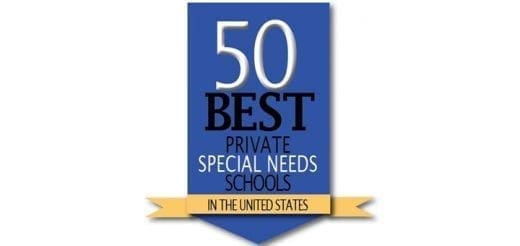 Award seal for the 50 Best Private Special Needs Schools in the United States