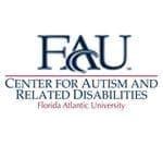 FAU Center for Autism and Related Disabilities Florida Atlantic University logo