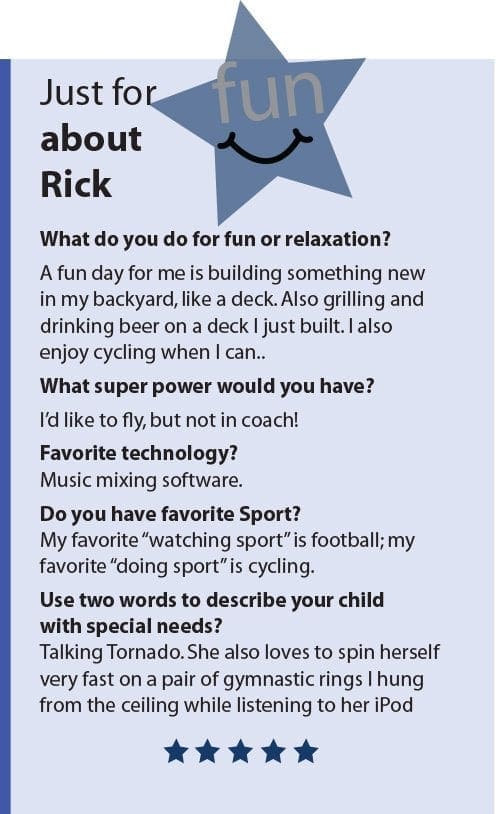 Rick Hodges' "Just for Fun" profile with a star graphic.