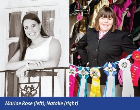 Mariae Rose and Natalie.