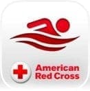 American Red Cross logo with a swimmer icon.