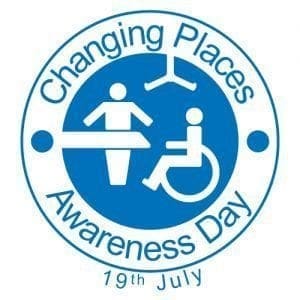 Changing Places Awareness Day logo with date 19th July.