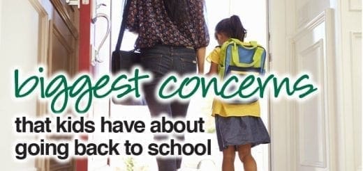 Biggest concerns that kids have about going back to school