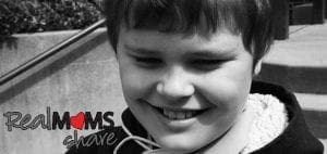 Beth Kuklinski smiling with a "Real Moms Share" logo.
