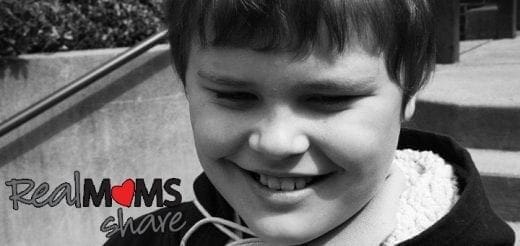 Beth Kuklinski smiling with a "Real Moms Share" logo.