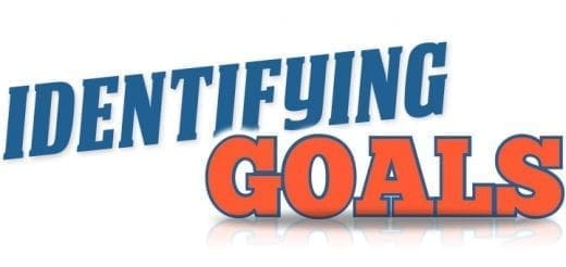 Identifying Goals text graphic
