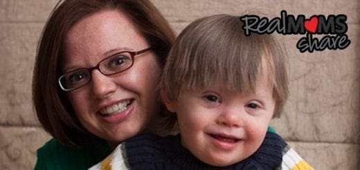 Sue Fleming and her son Sylas smiling.