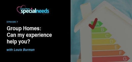 Louis Burman discusses group homes on a podcast episode.