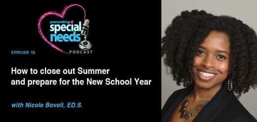 Nicole Bovell, E.D.S., smiles in a portrait next to podcast title text.