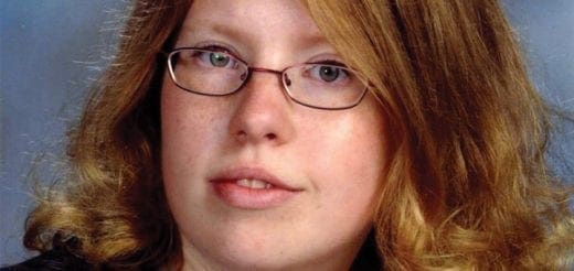 Katherine Stanley wearing glasses.