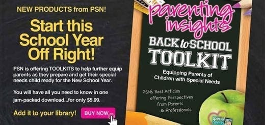 Back to School Toolkit for parents of children with special needs.