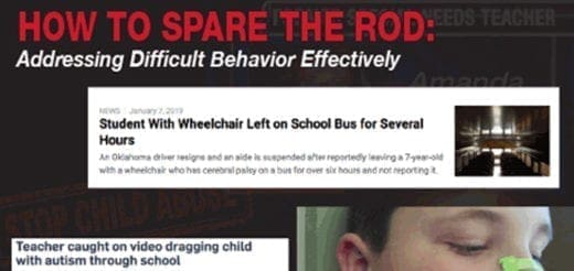 How to Spare the Rod: Addressing Difficult Behavior Effectively