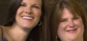 Angela Ruzicka and Amanda Angela smiling.