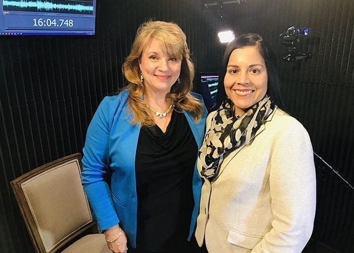 Dr. Nivea Torres and Chantai Snellgrove posing for a photo.