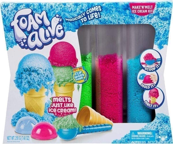 Foam Alive Make 'N Melt Ice Cream Kit